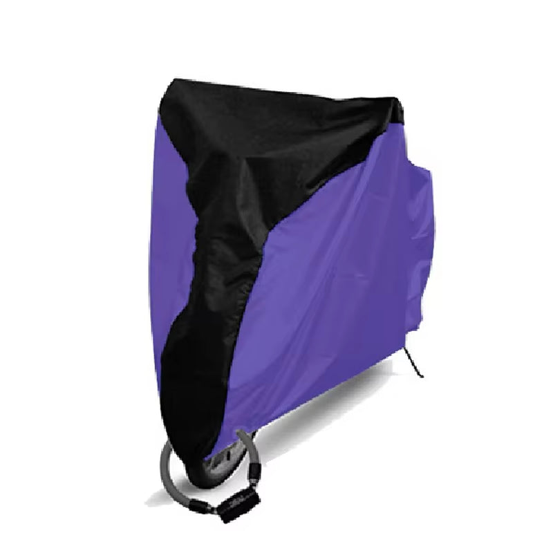 Waterproof Bicycle Cover with UV Protection - Outdoor Rain and Dust Shield in Sizes S/M/L/XL/XXL with Lock Hole