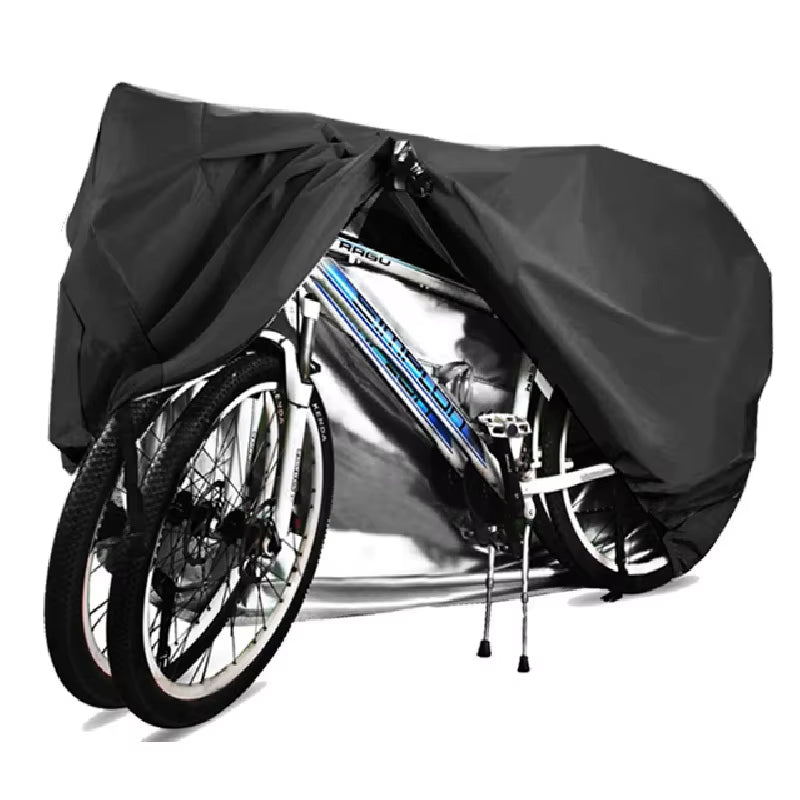 Waterproof Bicycle Cover with UV Protection - Outdoor Rain and Dust Shield in Sizes S/M/L/XL/XXL with Lock Hole