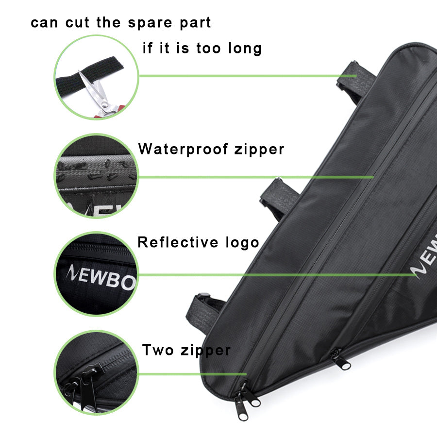 Premium Large Capacity Triangle Bicycle Bag