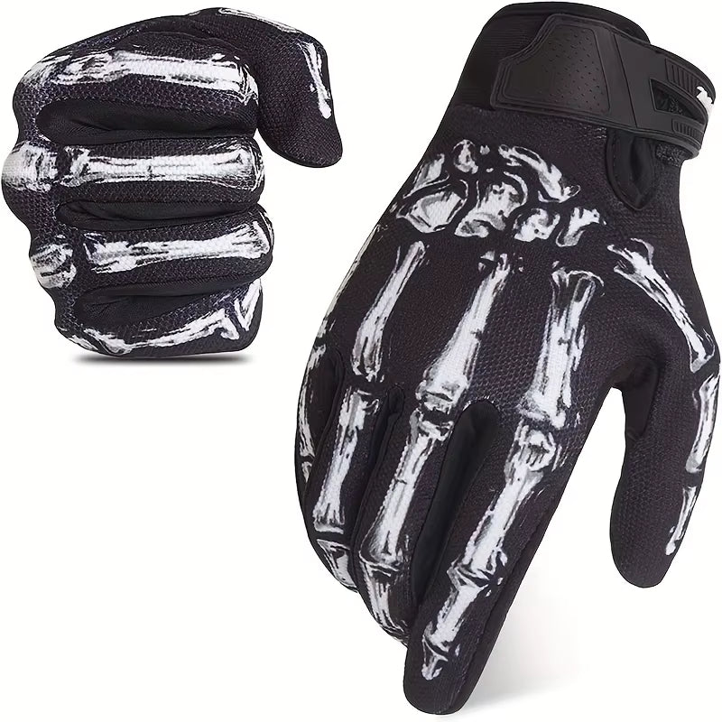 Full Finger Touch Screen Bicycle Gloves with Anti-Slip Design for Cycling, Fishing, and Motorcycling - Ghost Claws Spring/Autumn Edition
