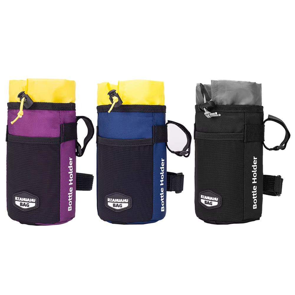 Cycling Water Bottle Carrier Pouch for MTB - Handlebar Bag and Accessories