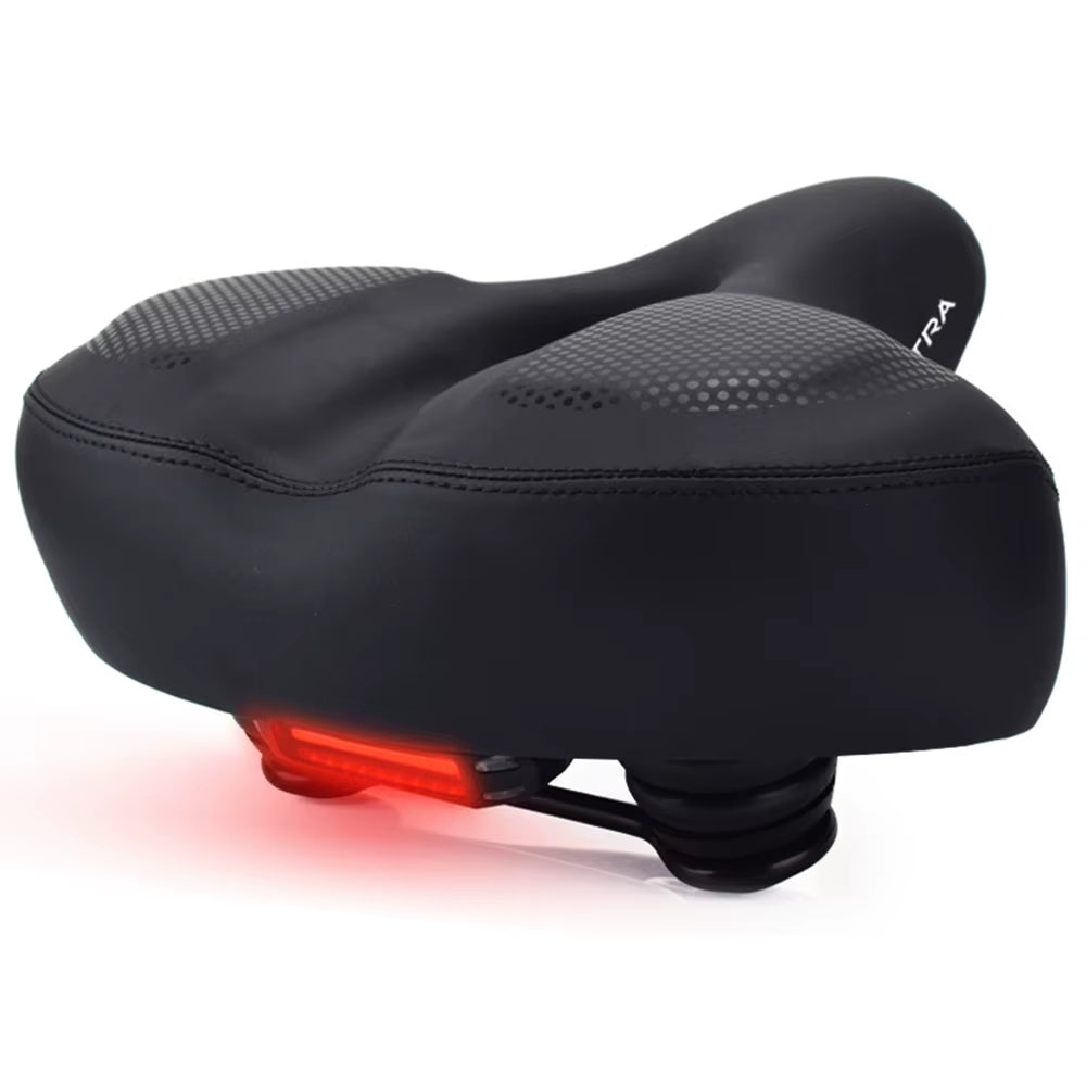 Oversized Extra Soft Padded Bicycle Seat Cushion for Men and Women - Comfortable Large Bike Saddle for Mountain Riding