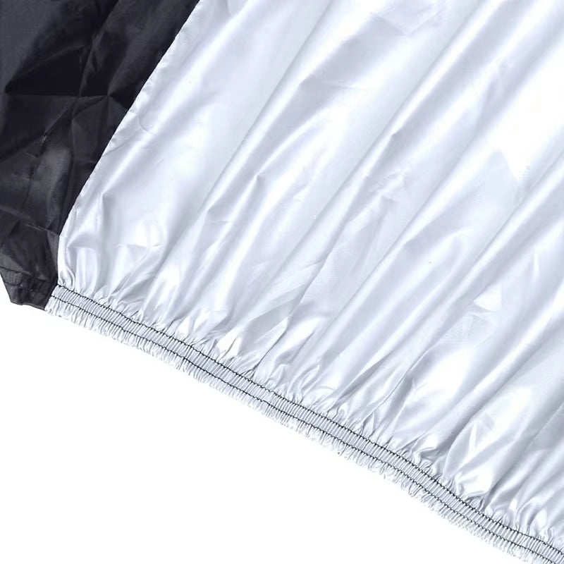 Waterproof Bicycle Cover with UV Protection - Outdoor Rain and Dust Shield in Sizes S/M/L/XL/XXL with Lock Hole