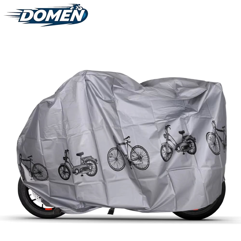Waterproof Bicycle Cover with Sun Protection and Rain Resistance for Electric Vehicles