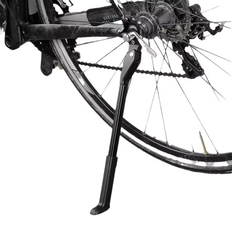 Carbon Fiber Bicycle Foot Support for Mountain Bikes - Rear Folding Parking Frame Accessories