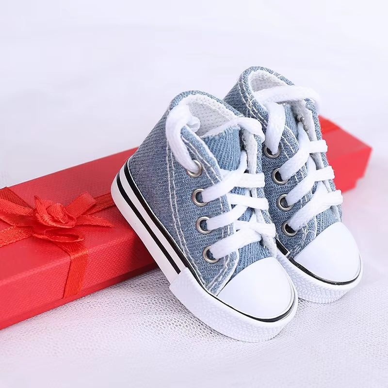 Motorcycle Side Stand Mini Shoe Bicycle Foot Support Kickstand 7.5cm Toy Accessory