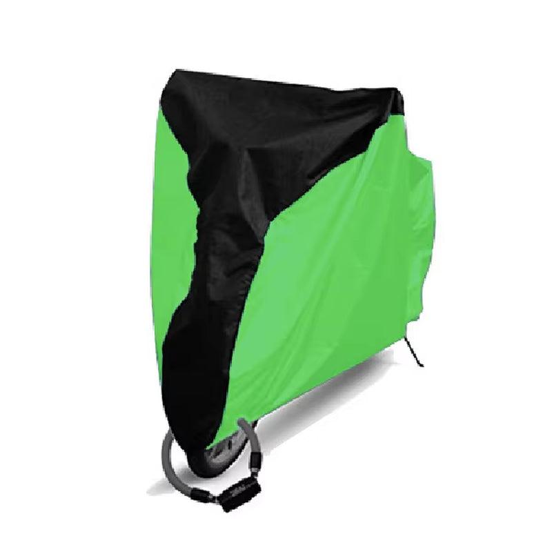 Waterproof Bicycle Cover with UV Protection - Outdoor Rain and Dust Shield in Sizes S/M/L/XL/XXL with Lock Hole