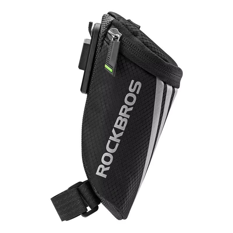 Portable Reflective Saddle Bag for MTB and Road Bikes - Nylon Tail Seatpost Bicycle Panniers and Accessories