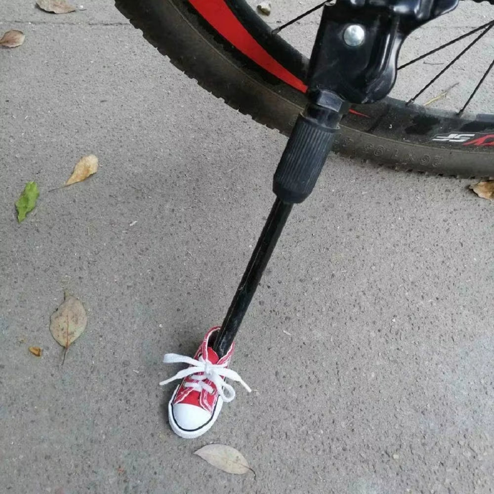Motorcycle Side Stand Mini Shoe Bicycle Foot Support Kickstand 7.5cm Toy Accessory