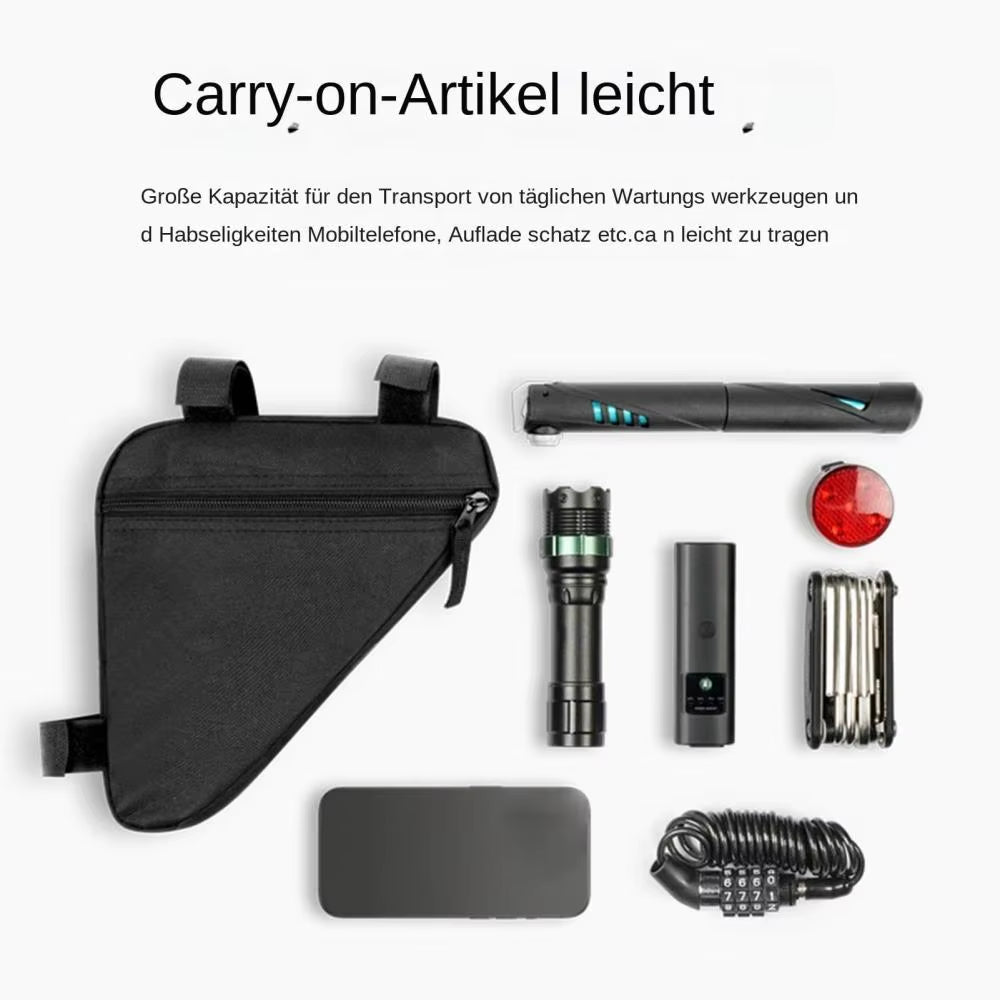 Waterproof Bicycle Frame Triangle Bag - Front Tube Storage and Tool Pack for Cycling Accessories