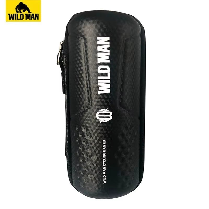 WILD MAN Rainproof Road Bicycle Bag with Integrated Mesh Compartment for MTB Tools and Accessories