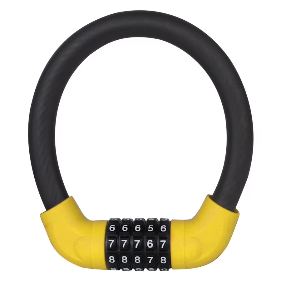 5-Digit Combination Bicycle Lock - Universal Security Solution for MTB and Bike Accessories