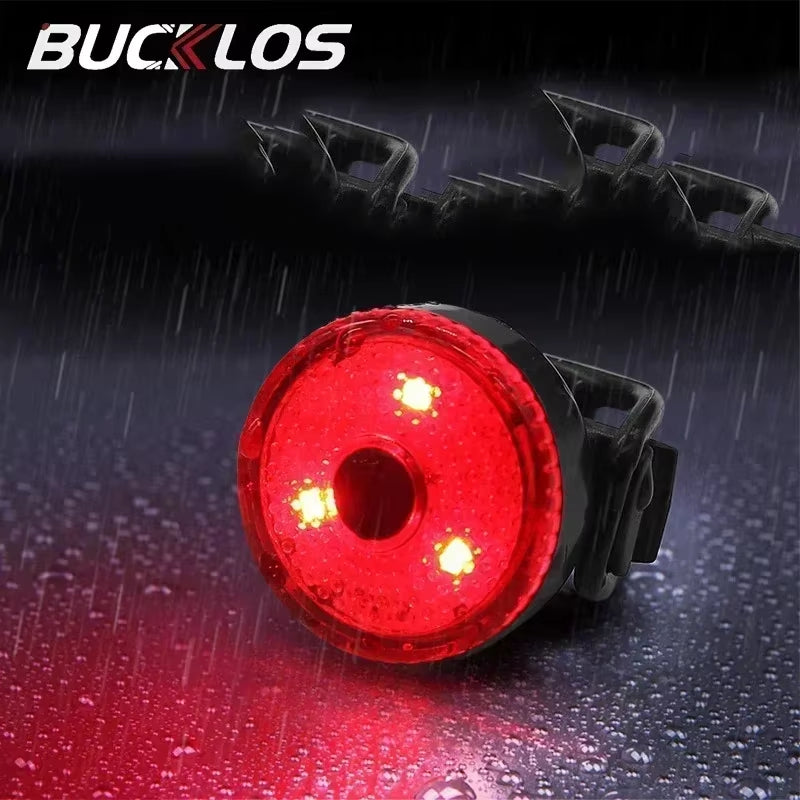 Rechargeable Bike Light Set - Waterproof Front and Rear LED Headlights with USB Charging for MTB Cycling