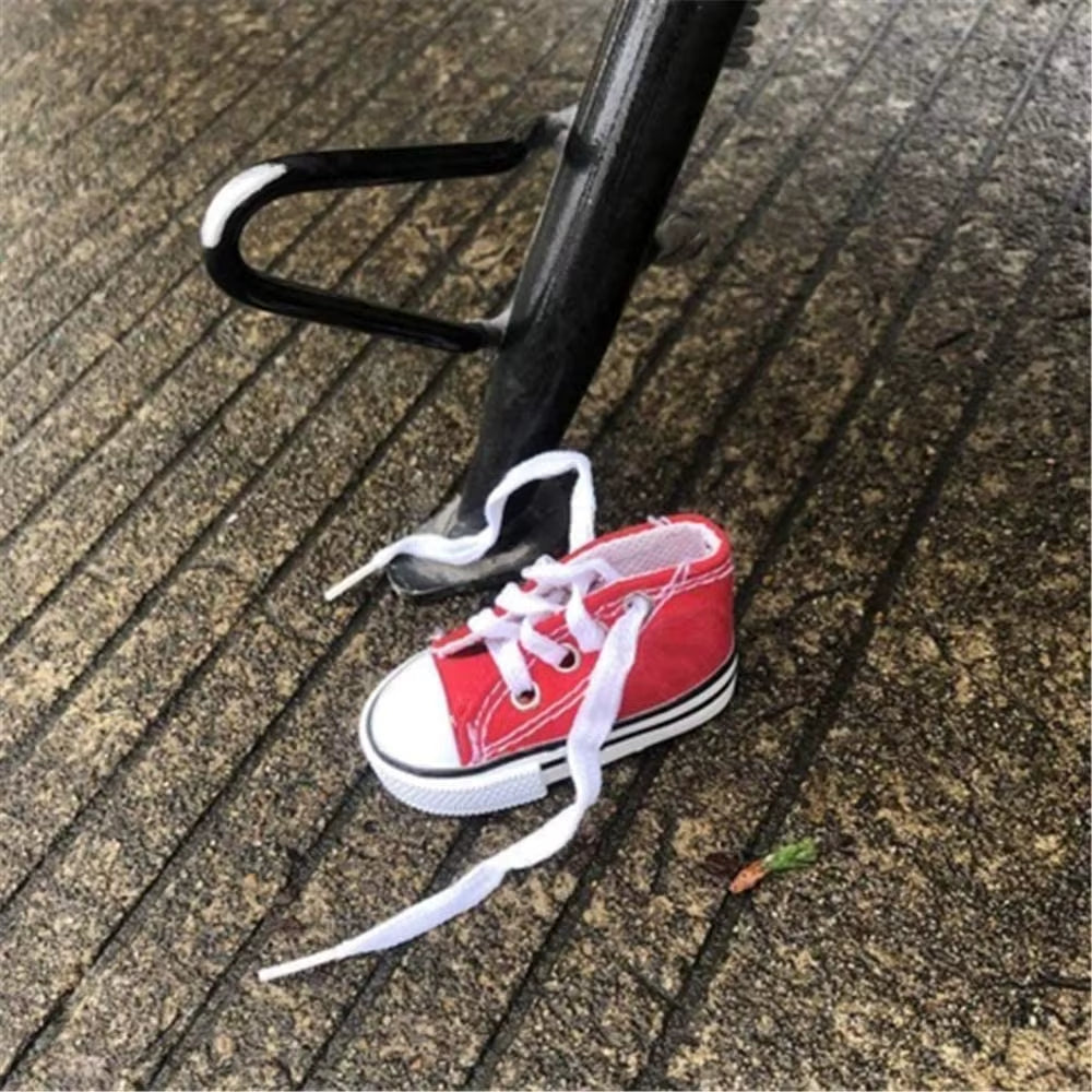 Motorcycle Side Stand Mini Shoe Bicycle Foot Support Kickstand 7.5cm Toy Accessory