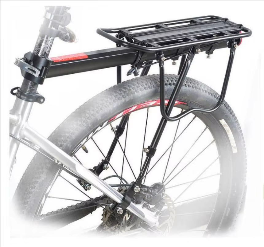 Universal Quick Release Rear Bicycle Carrier with Reflector - Model 671-09, Luggage Rack and Accessories