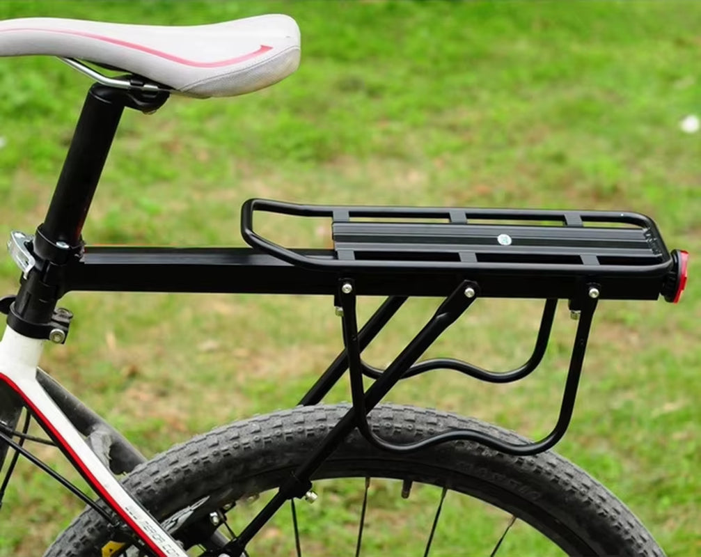 Universal Quick Release Rear Bicycle Carrier with Reflector - Model 671-09, Luggage Rack and Accessories