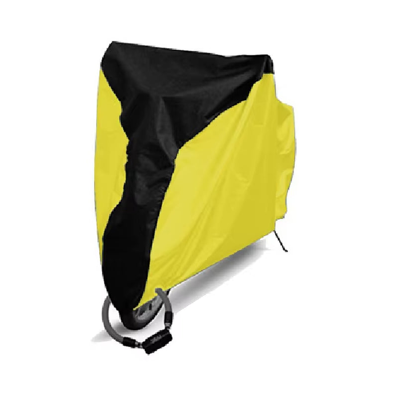 Waterproof Bicycle Cover with UV Protection - Outdoor Rain and Dust Shield in Sizes S/M/L/XL/XXL with Lock Hole
