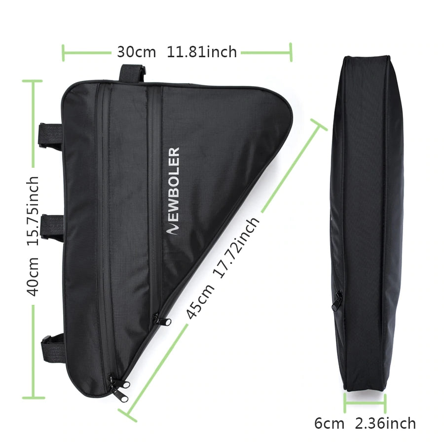 Premium Large Capacity Triangle Bicycle Bag