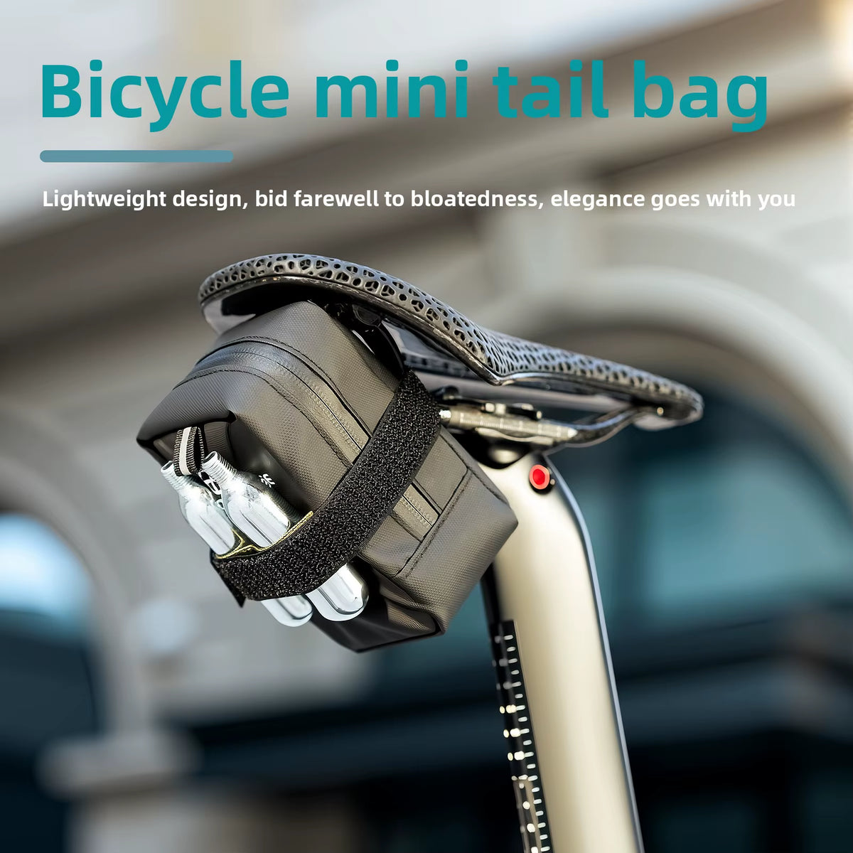 OFFBONDAGE Waterproof Bicycle Saddle Bag - Rear Seat Storage for MTB and Road Bikes