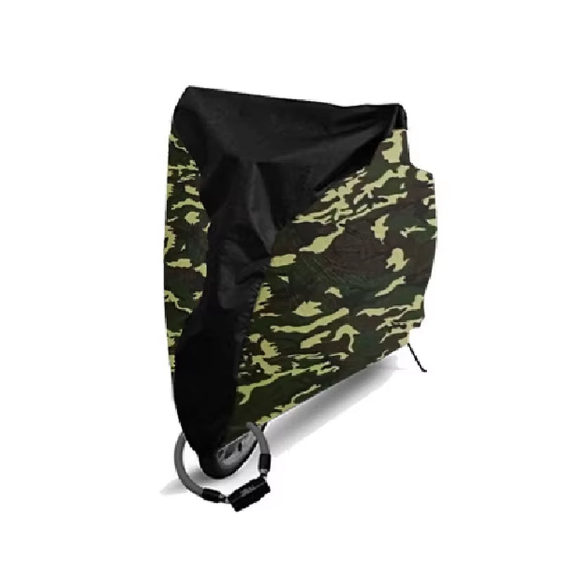 Waterproof Bicycle Cover with UV Protection - Outdoor Rain and Dust Shield in Sizes S/M/L/XL/XXL with Lock Hole