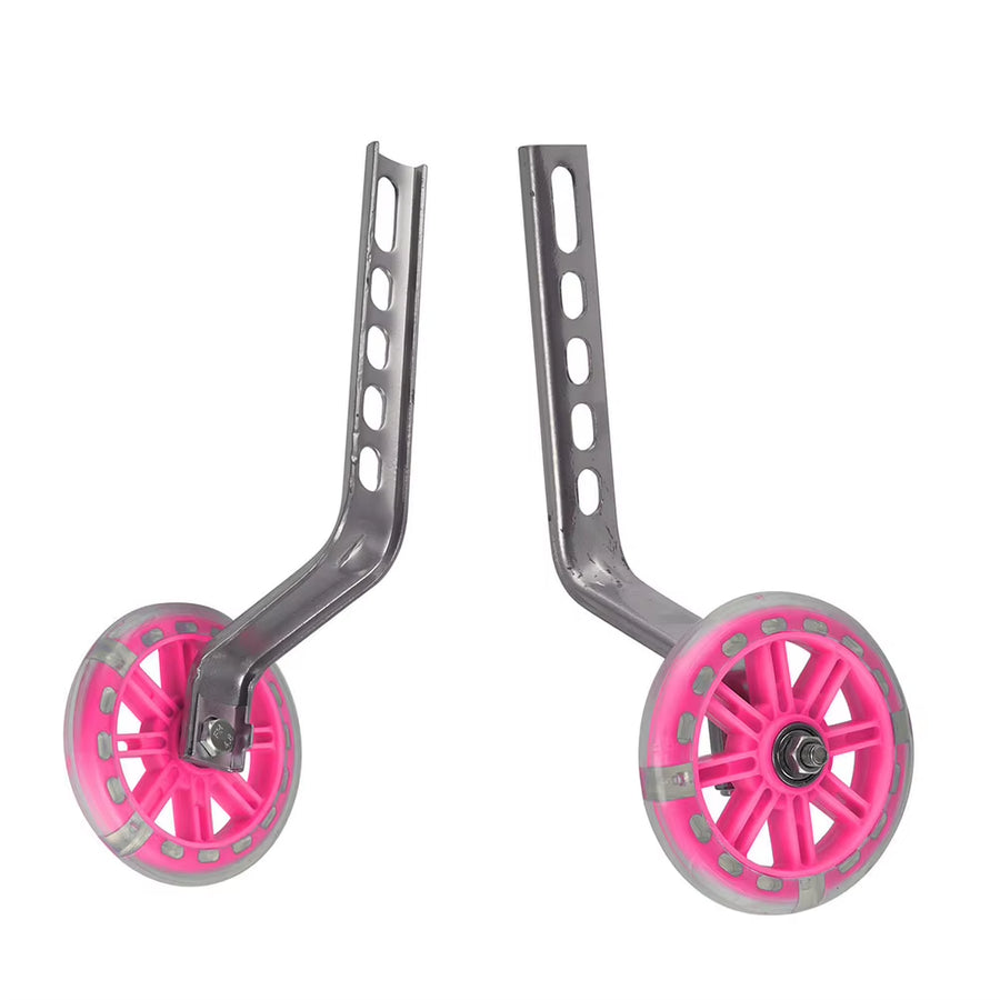 Heavy-Duty Training Wheels for Children's Bicycles (12-20") - Complete Accessory Set