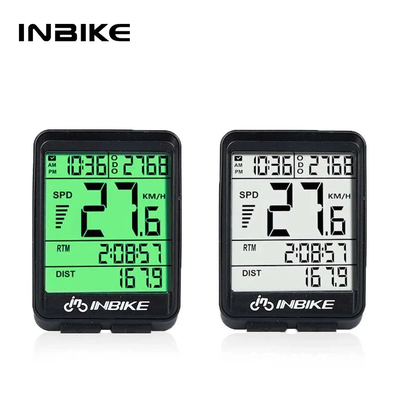 Wireless Waterproof Bicycle Computer - Cycling Speedometer and Odometer for MTB and Road Bikes