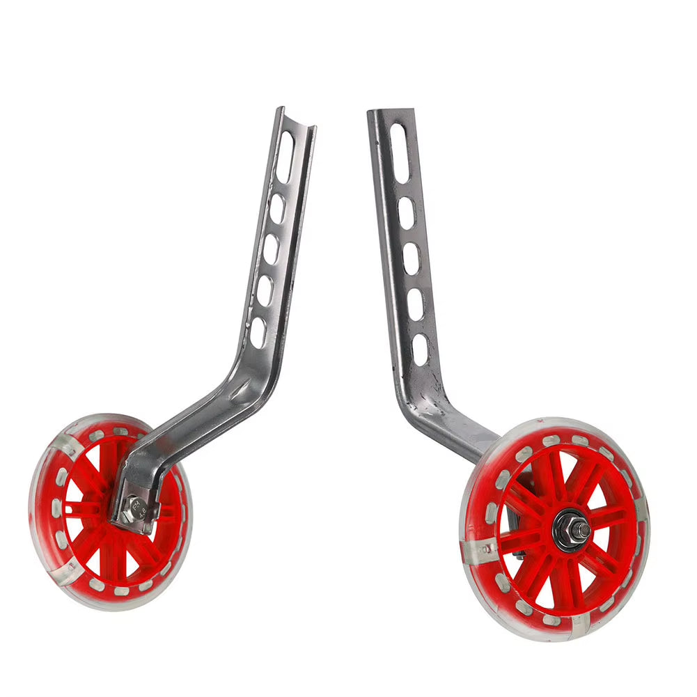 Heavy-Duty Training Wheels for Children's Bicycles (12-20") - Complete Accessory Set