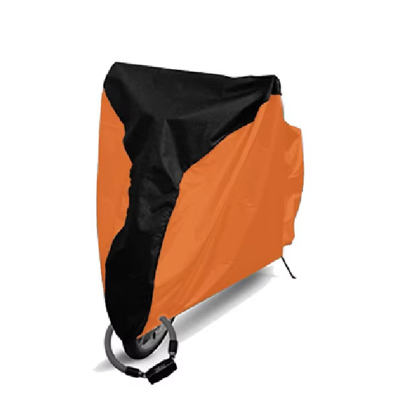 Waterproof Bicycle Cover with UV Protection - Outdoor Rain and Dust Shield in Sizes S/M/L/XL/XXL with Lock Hole