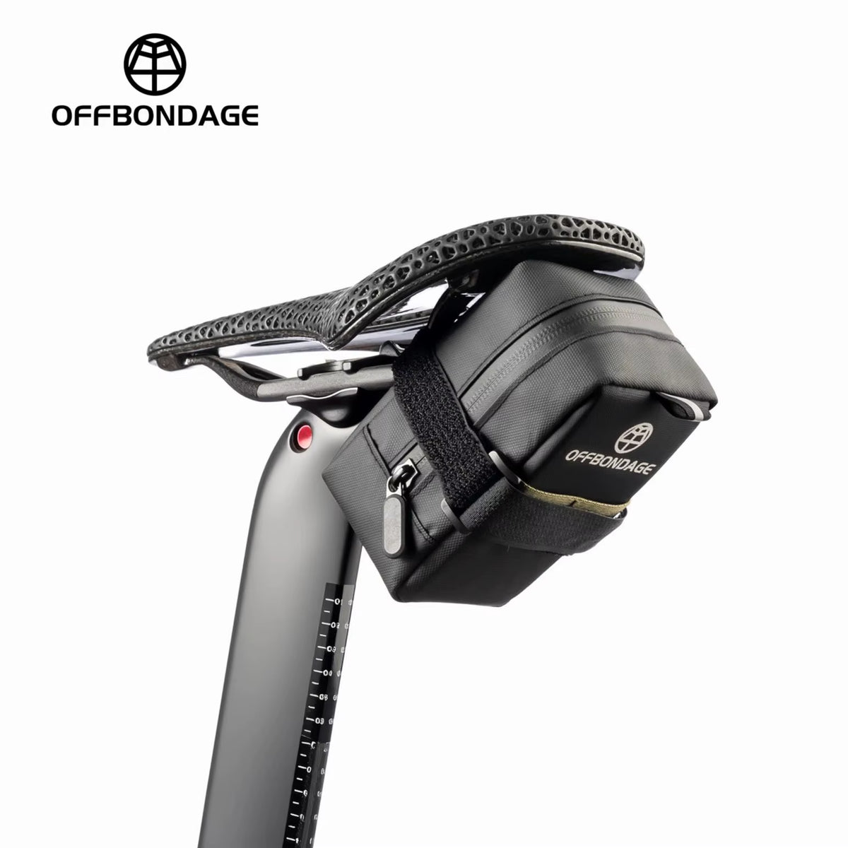OFFBONDAGE Waterproof Bicycle Saddle Bag - Rear Seat Storage for MTB and Road Bikes