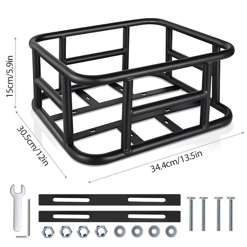 Large Capacity Rear Bicycle Cargo Rack Bag for E-Bikes and Outdoor Travel Shopping