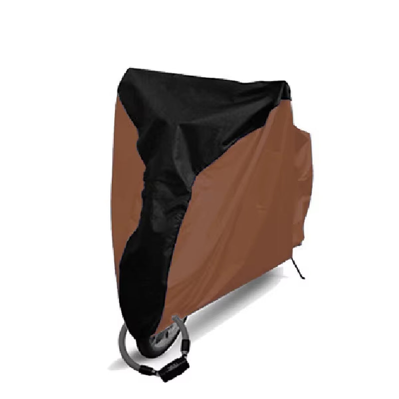 Waterproof Bicycle Cover with UV Protection - Outdoor Rain and Dust Shield in Sizes S/M/L/XL/XXL with Lock Hole